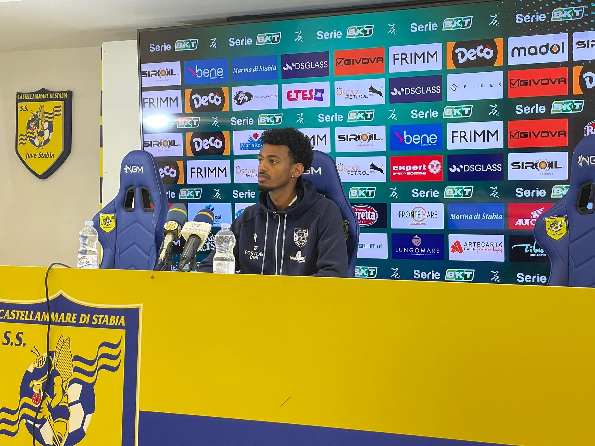 Natan Girma post gara Juve Stabia