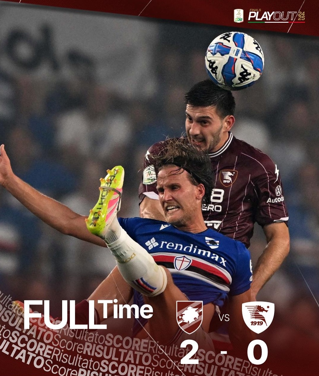 Salernitana sconfitta e “intossicata”