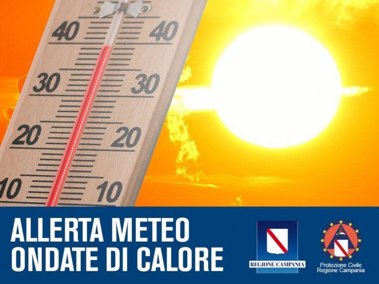 Campania, è emergenza caldo