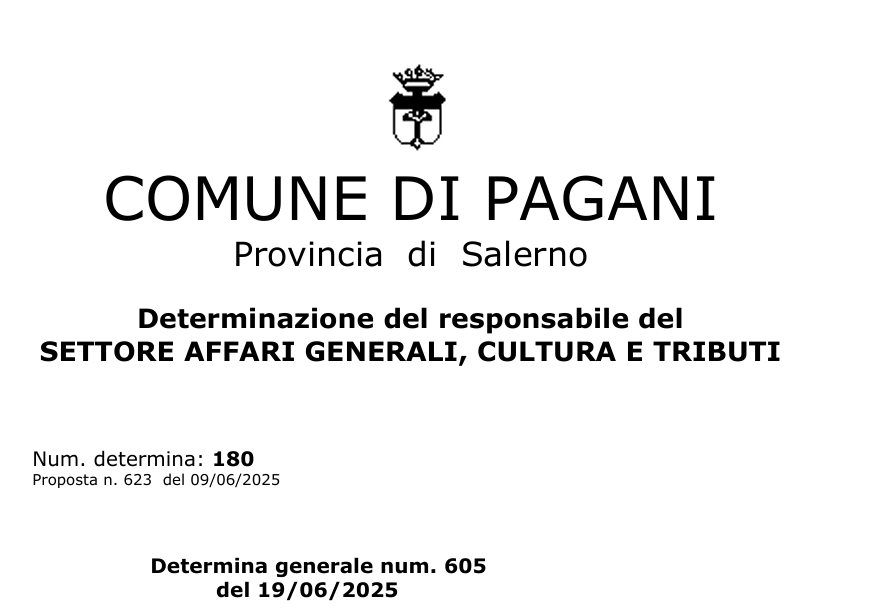 Pagani: approvata la lista di carico Tari 2025, in arrivo oltre 14mila avvisi per un totale di 8,93 milioni di euro