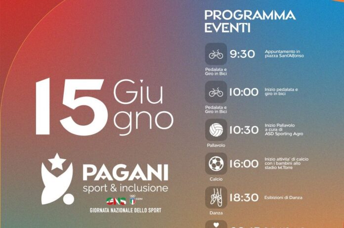 pagani sport e inclusione