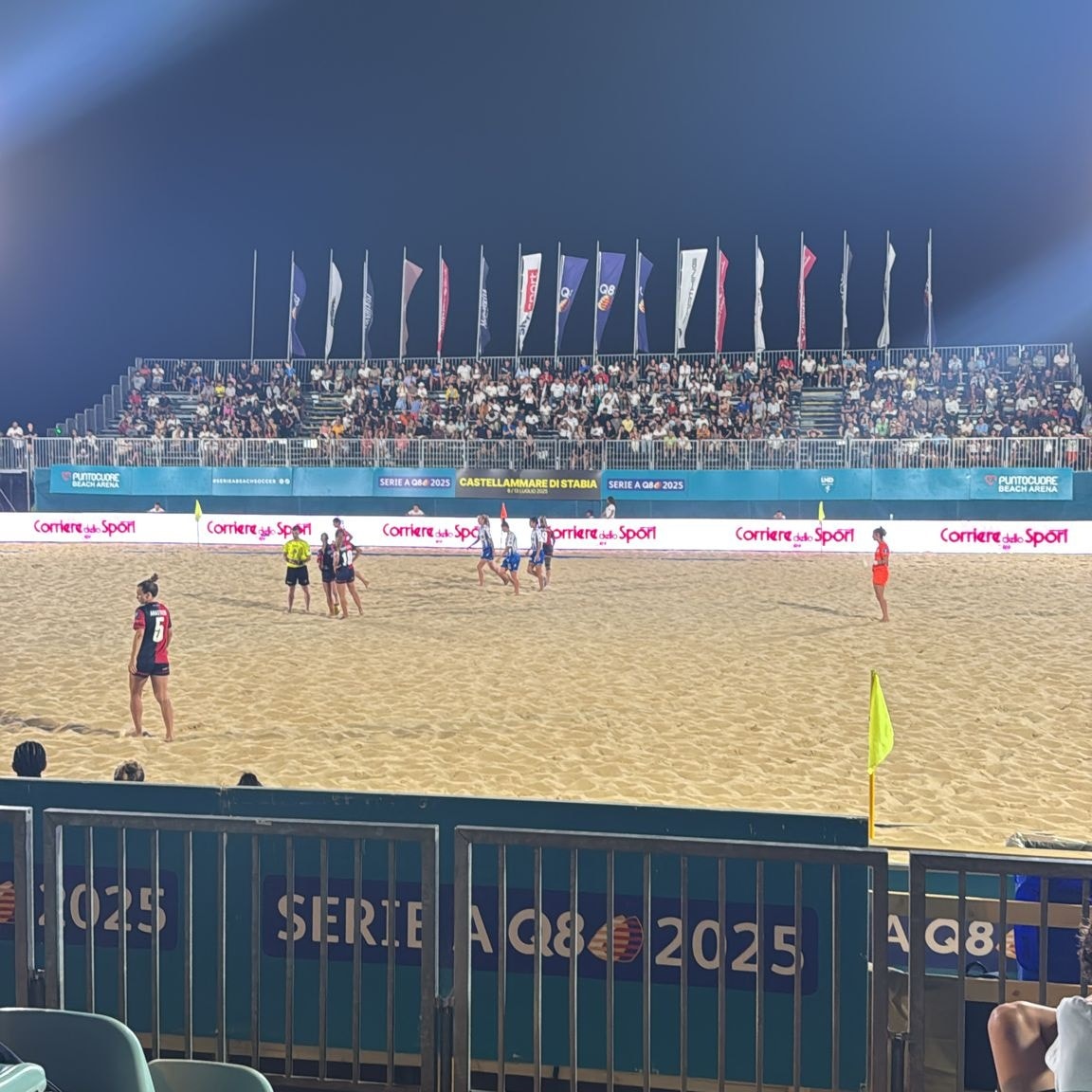 Castellammare, la Coppa Italia femminile Q8 di Beach Soccer è del Terracina
