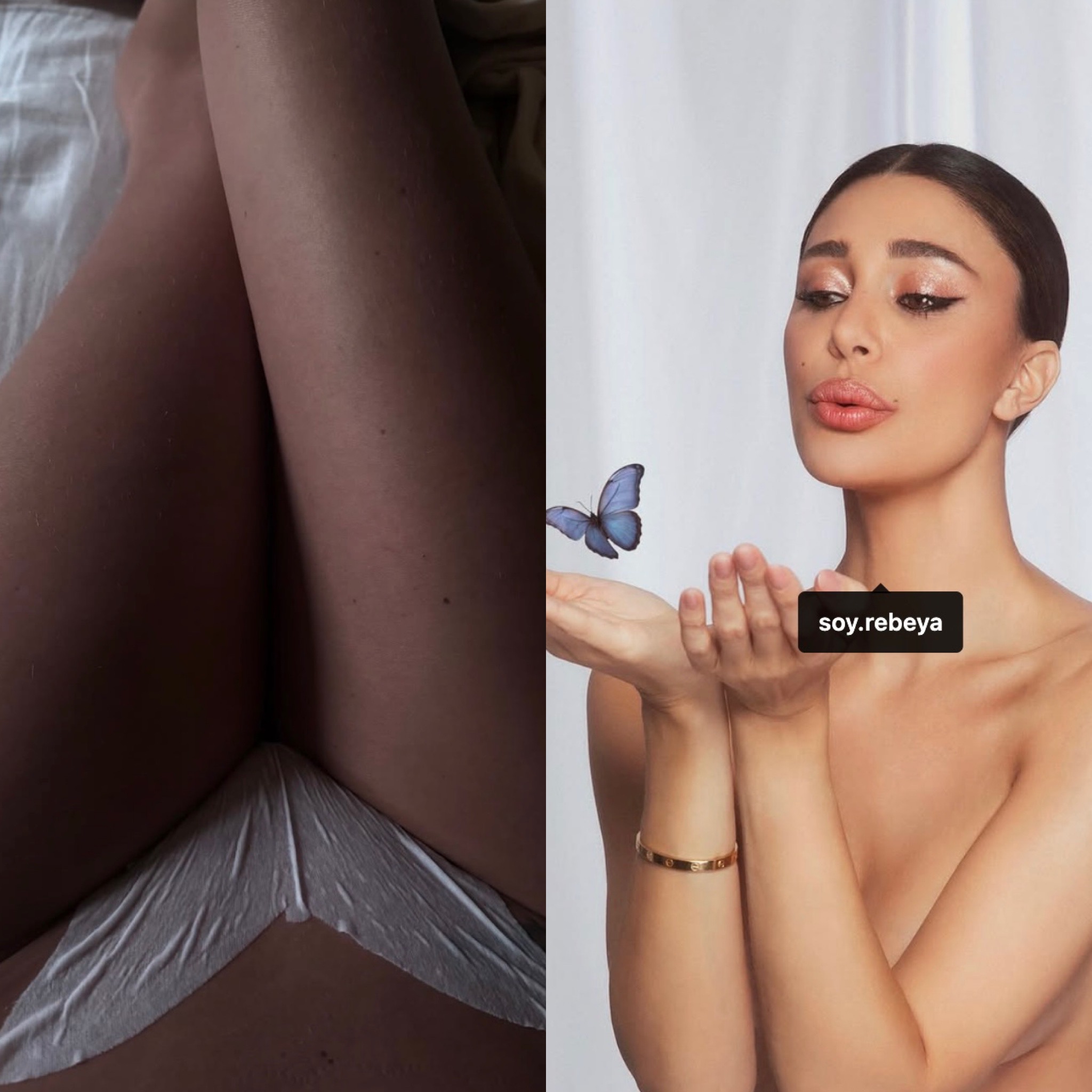 Il ritorno di Belen, la show girl lancia la maschera vaginale