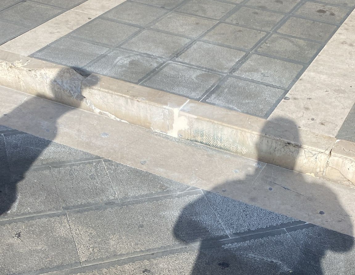 Pagani, riparato cordolo in Piazza Sant’Alfonso: interviene Pandolfi