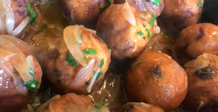 Cucina estiva: polpette di pesce spada alla palermitana