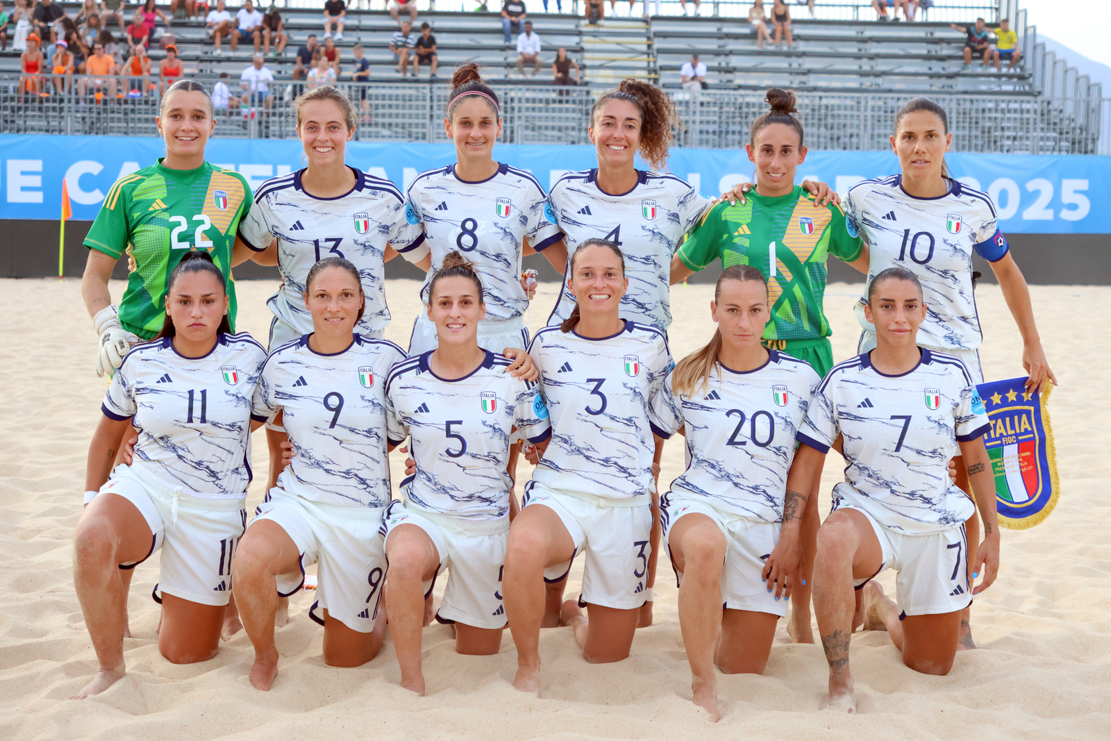 Castellammare, debutto vincente delle azzurre agli europei di Beach Soccer