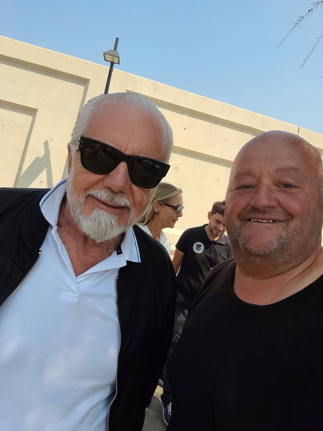 Aurelio De Laurentiis a Marina di Stabia