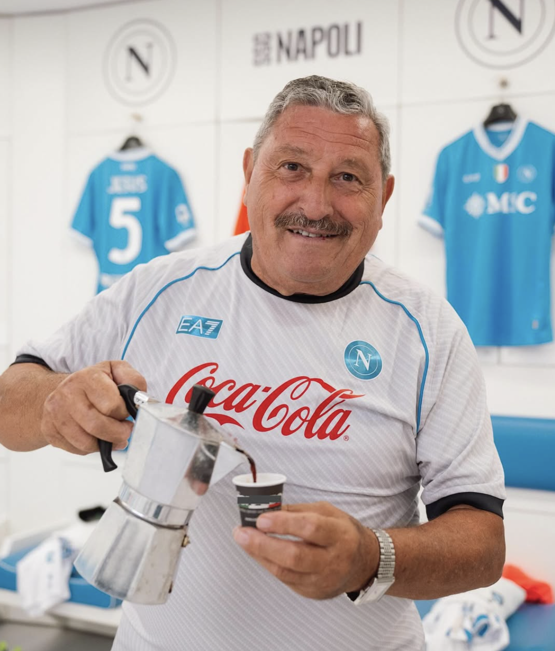 Napoli, Tommaso Starace e il suo “caffè” tornano nelle partite in casalinghe degli azzurri