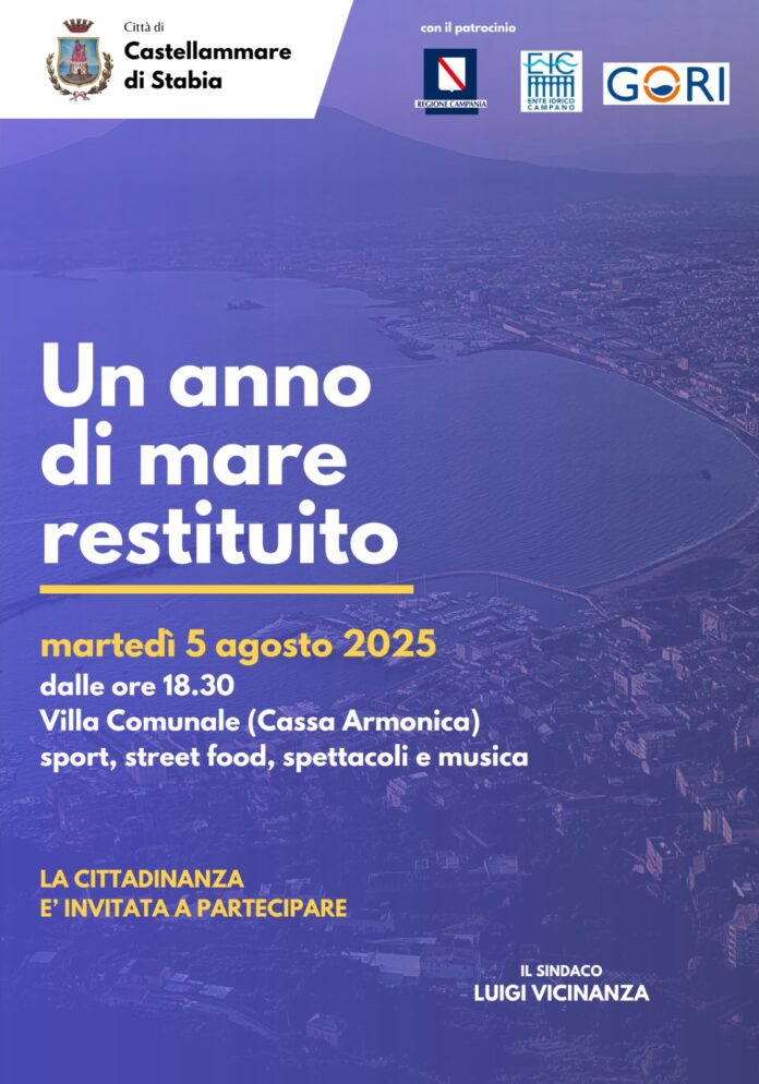 evento 5 agosto 2025