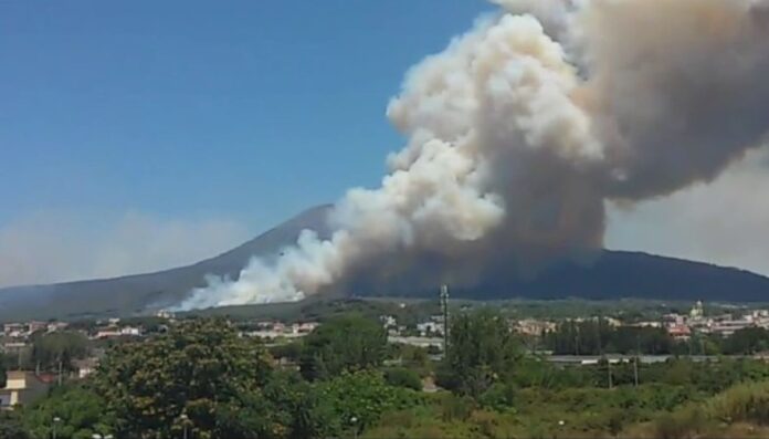 incendio vesuvio