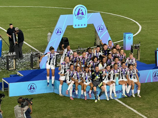 Women’s cup, la prima edizione va alla Juventus
