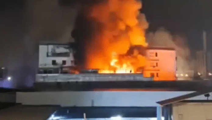 incendio a gianturco