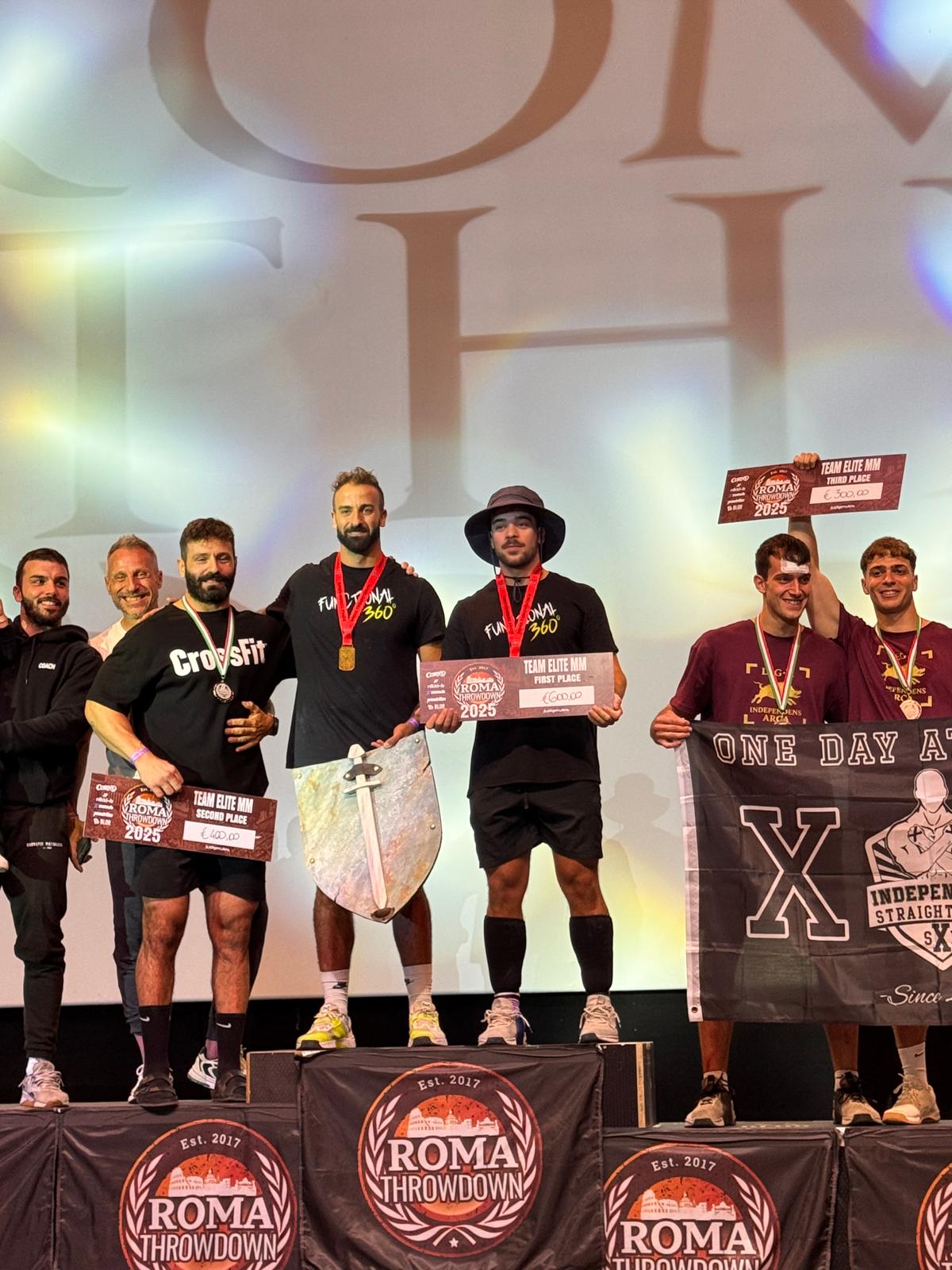 I salernitani Granata e Lucibello trionfano al Roma Throwdown 2025: la coppia della Functional 360 di Pellezzano conquista la categoria Elite