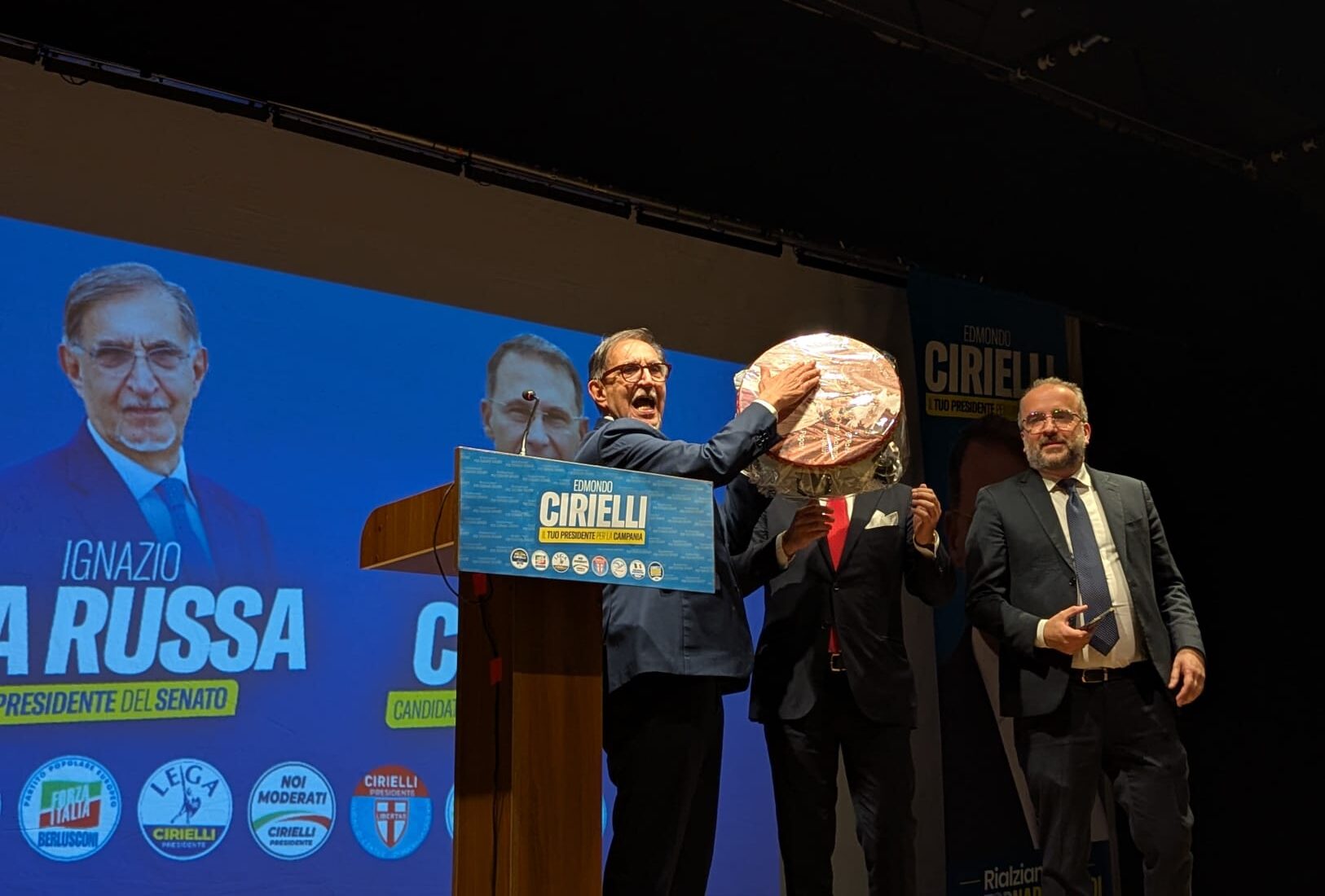 La Russa a Pagani per Cirielli: tra politica, affetto e cultura locale