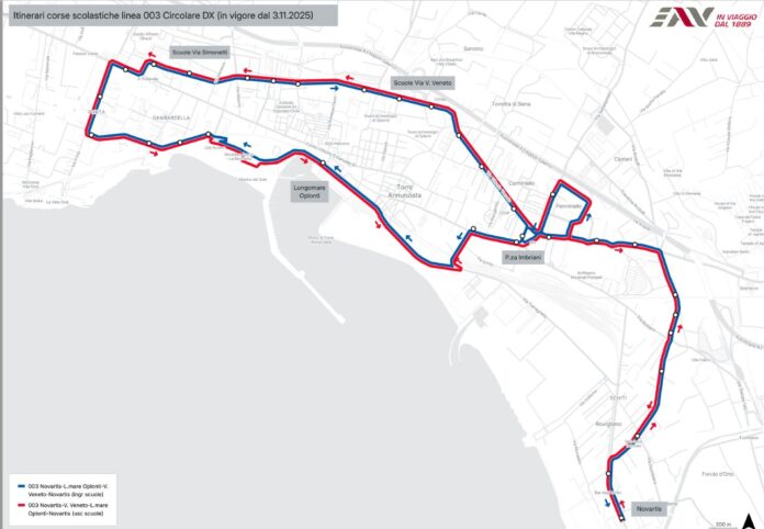 servizio trasporto urbano torre annunziata