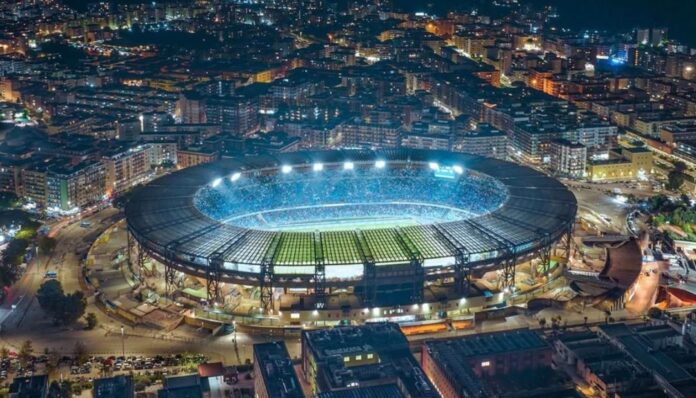 stadio maradona notte stadio maradona notte napoli-atalanta