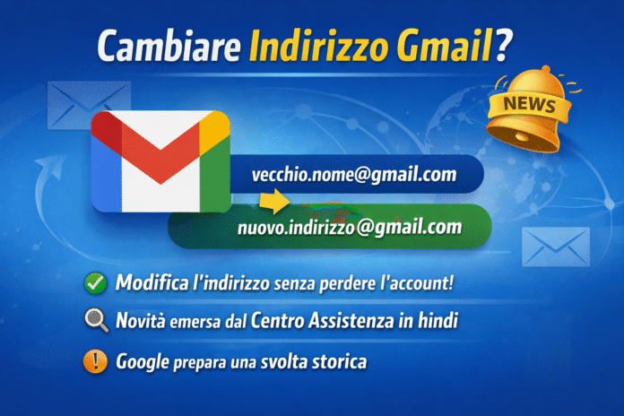 Cambiare indirizzo Gmail Cambiare indirizzo Gmail