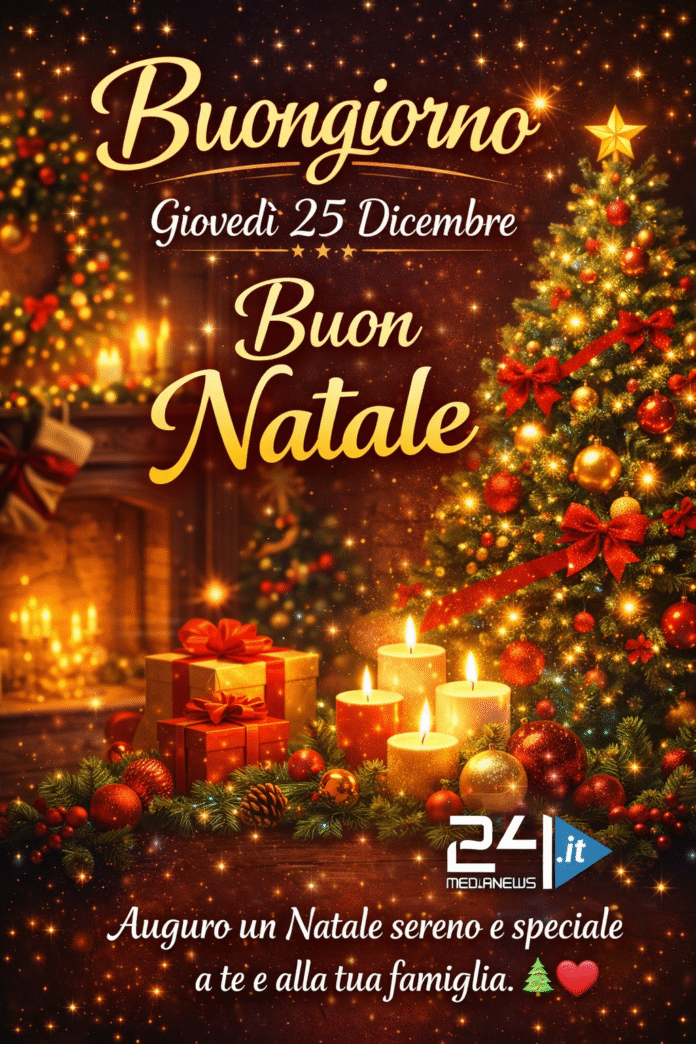 buongiorno 25 dicembre