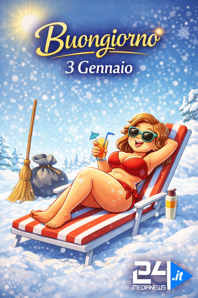 Buongiorno 3 Gennaio Buongiorno 3 Gennaio