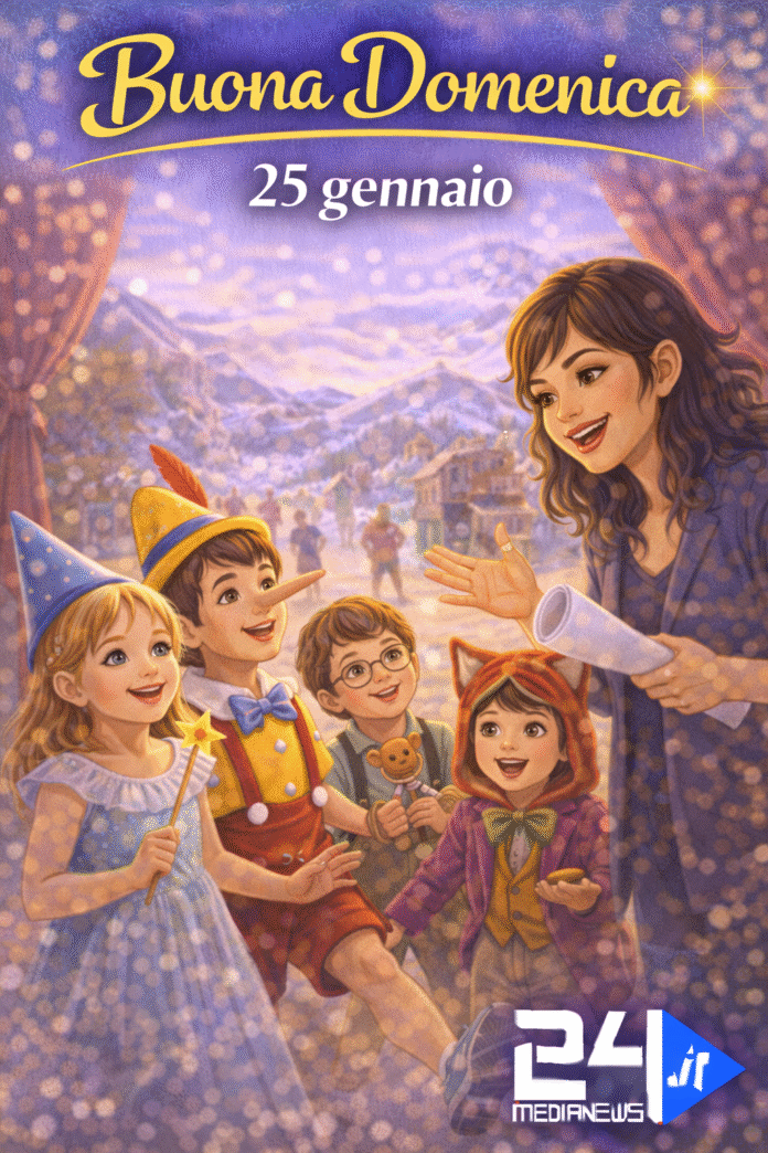buona domenica 25 gennaio