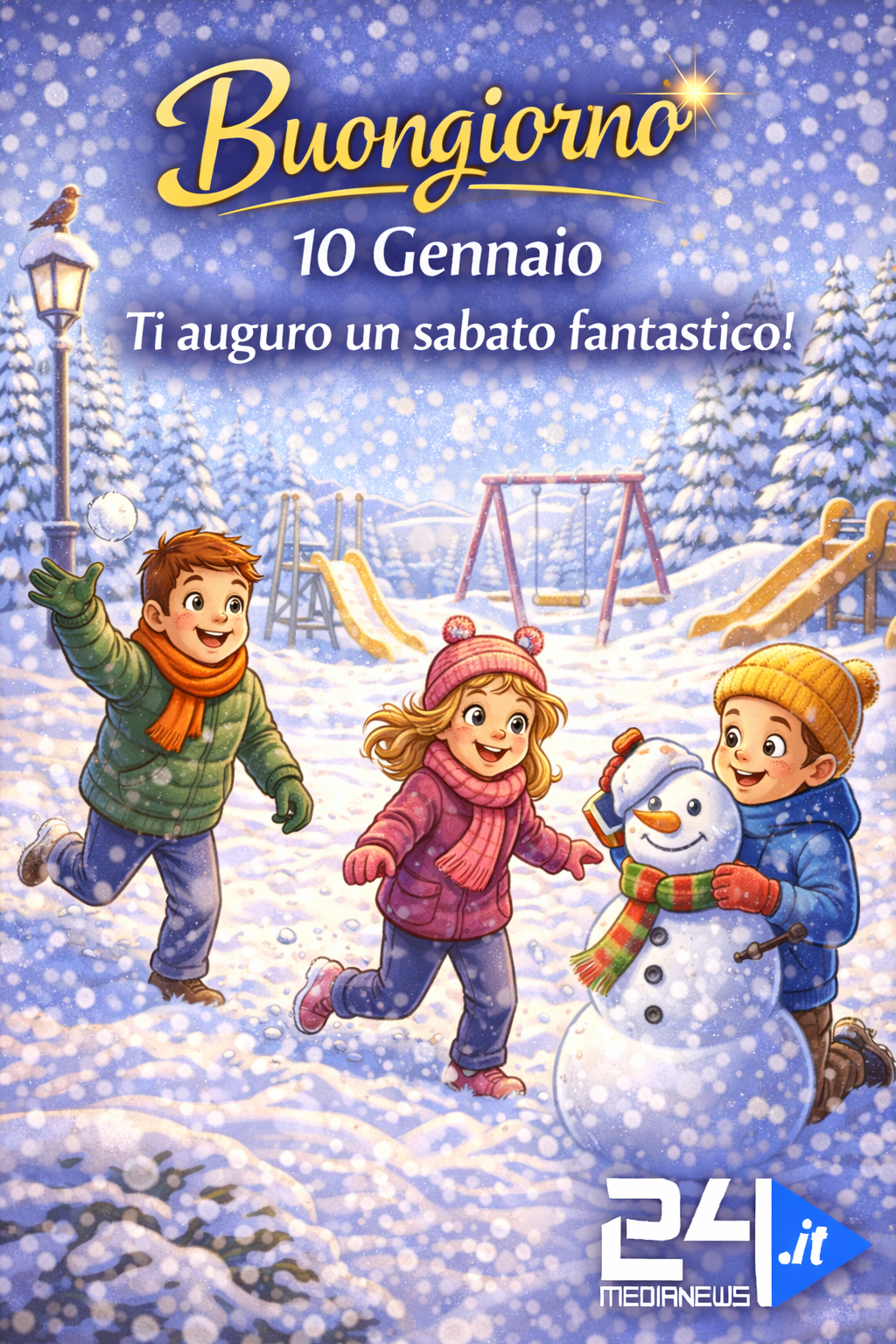 buongiorno 10 gennaio