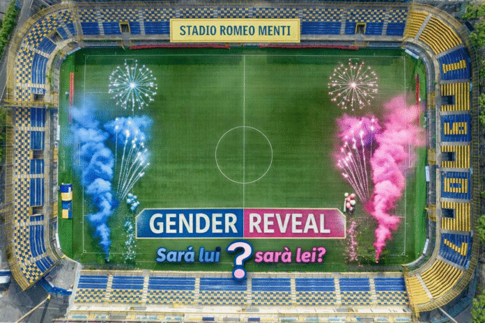 castellammare gender reveal stadio menti