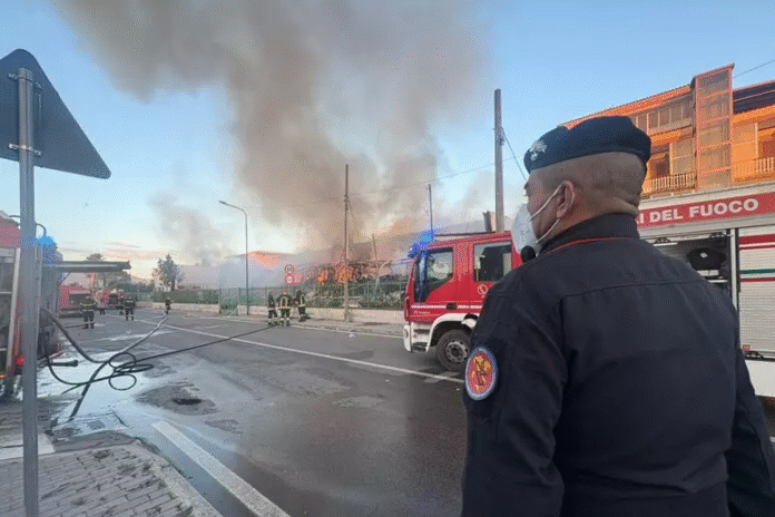 incendio mariglianella
