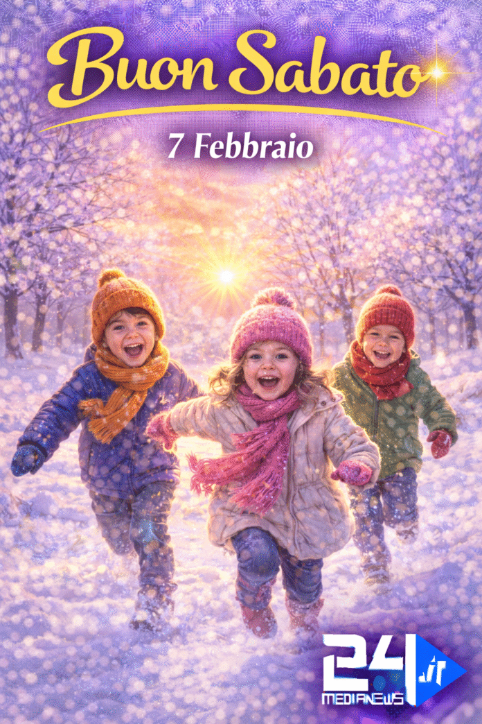 Buon Sabato 7 Febbraio
