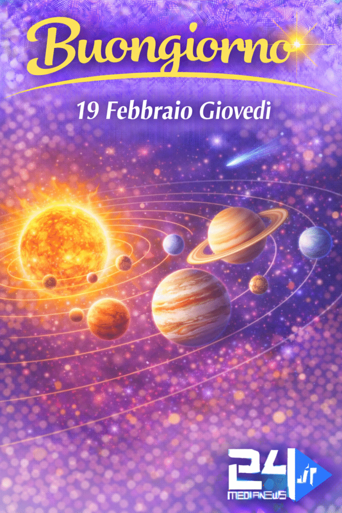 Buongiorno 19 Febbraio Buongiorno 19 Febbraio