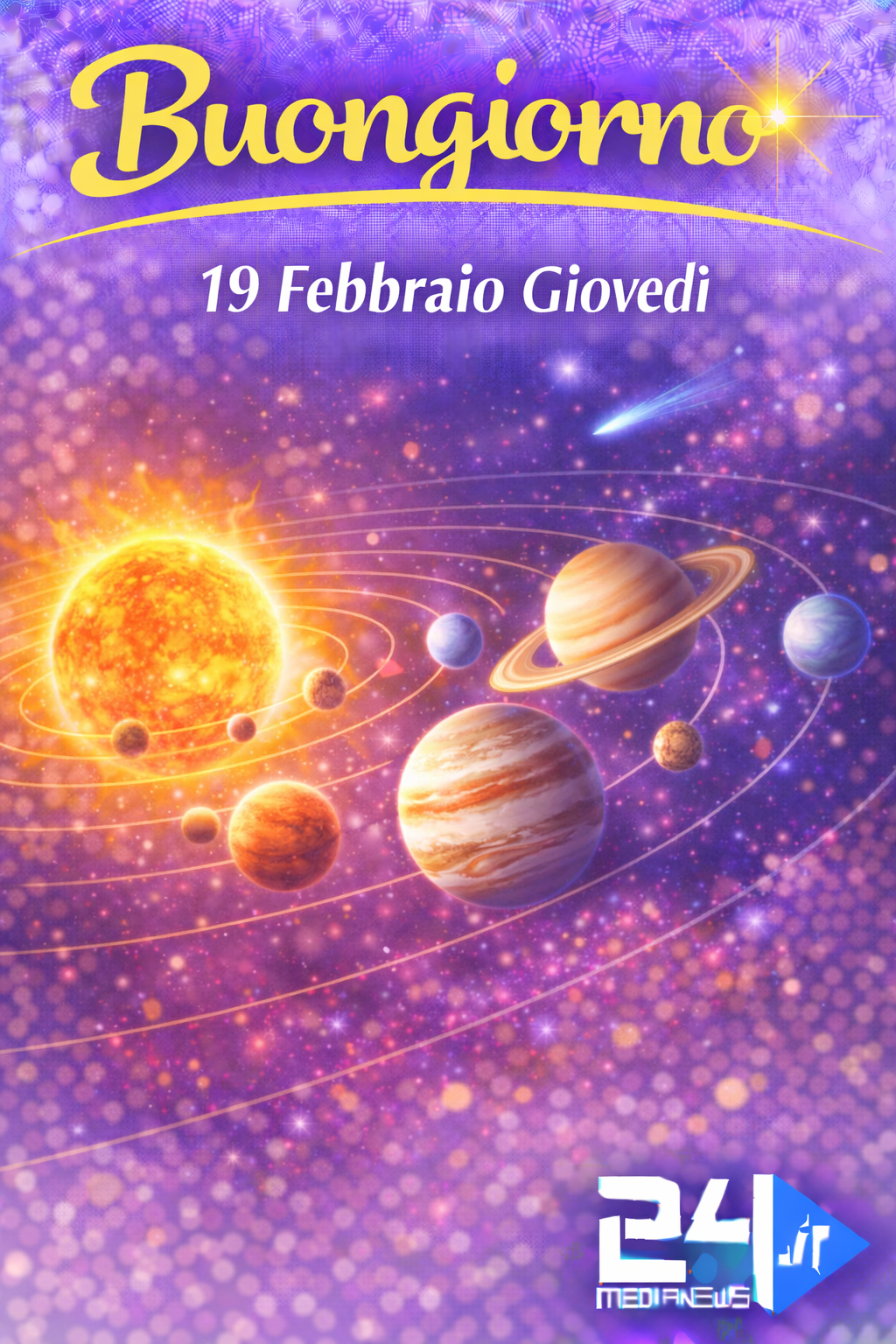 Buongiorno 19 Febbraio