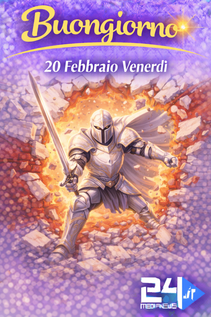 Buongiorno 20 Febbraio