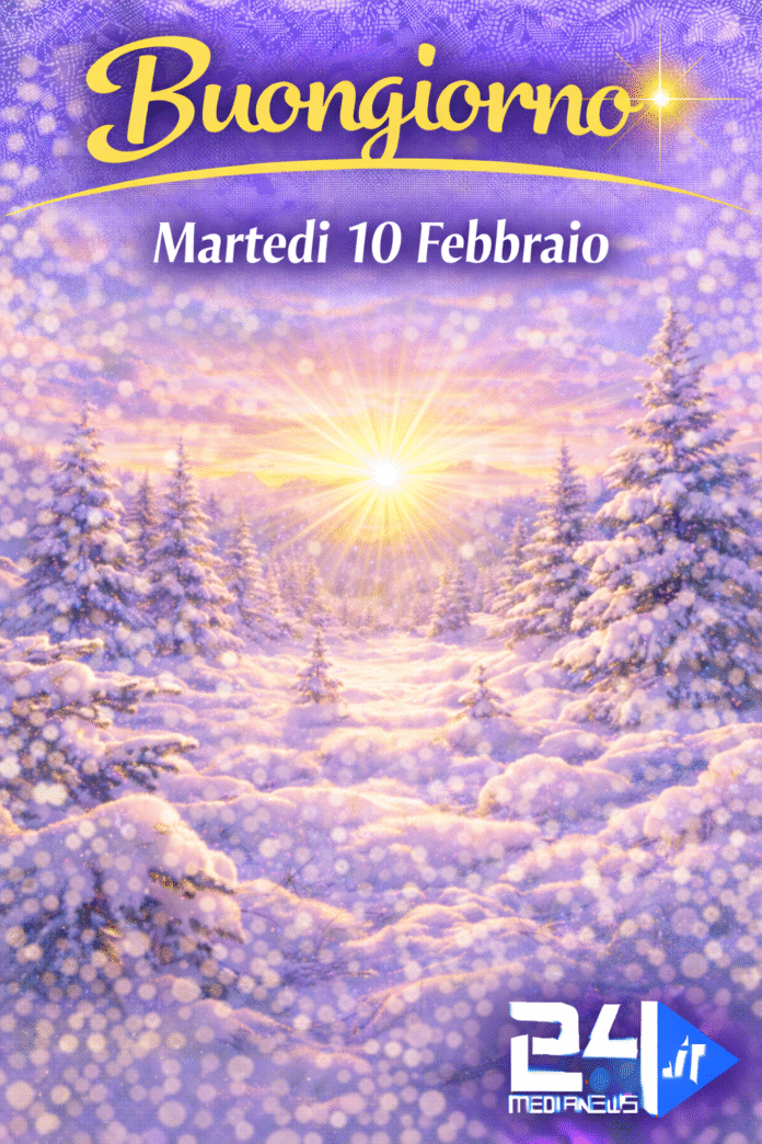 Buongiorno Martedì 10 Febbraio