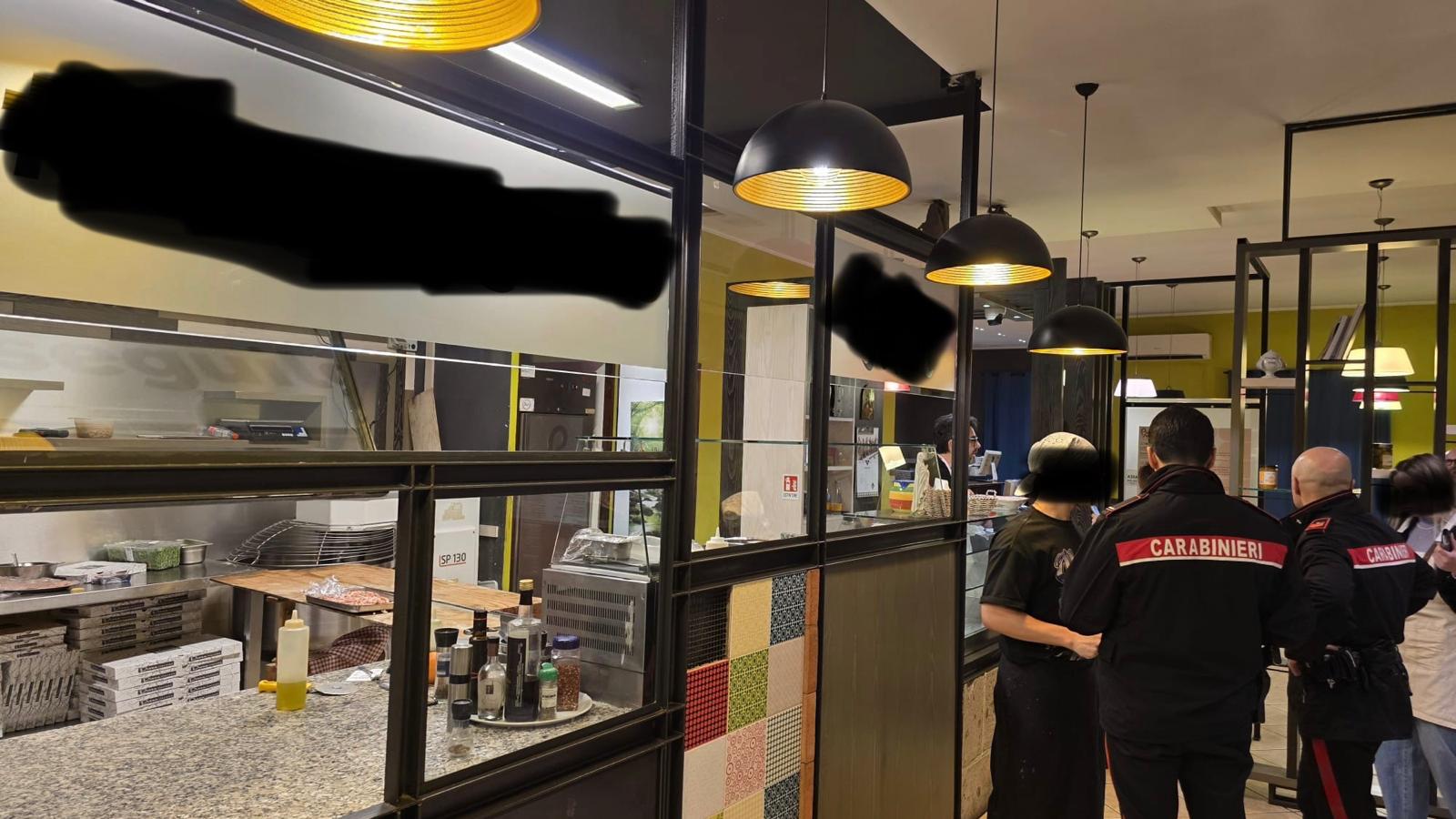 Castellammare: chiuso ristorante per irregolarità e condizioni non idonee